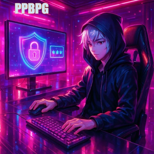Imagem promocional da PPBPG destacando login ágil e ambiente seguro de apostas